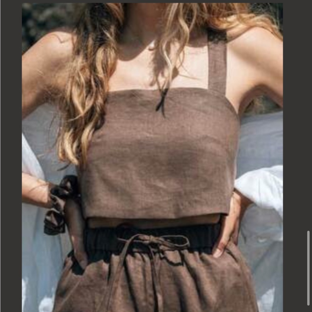 Slate Wearables Talia Tank in Mocha